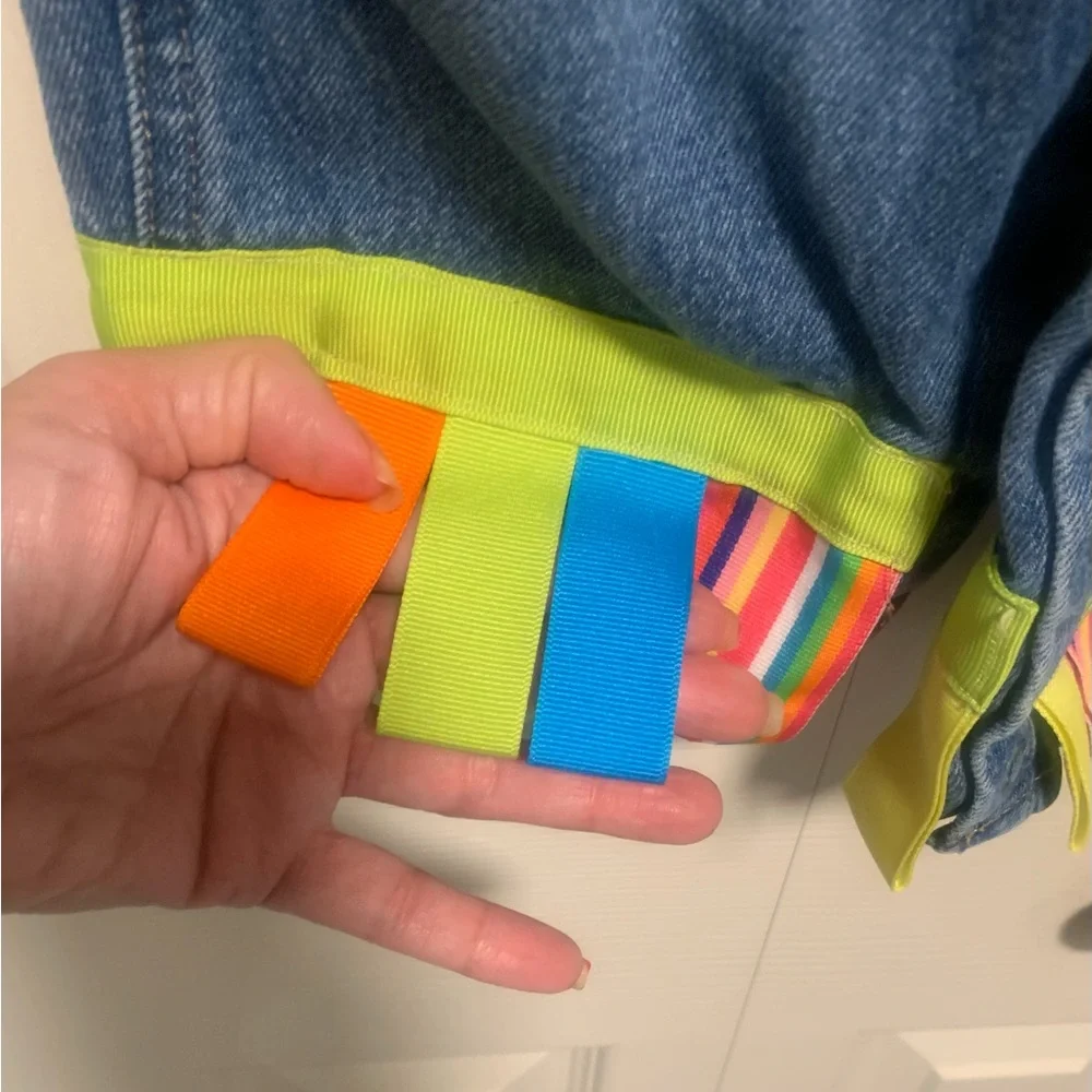 Old Navy Upcycled Toddler Girls Overalls